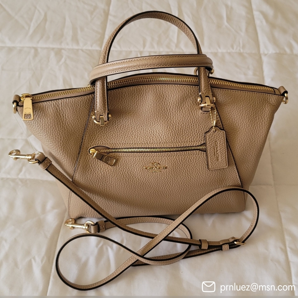 Coach Prairie Satchel in Signature Canvas